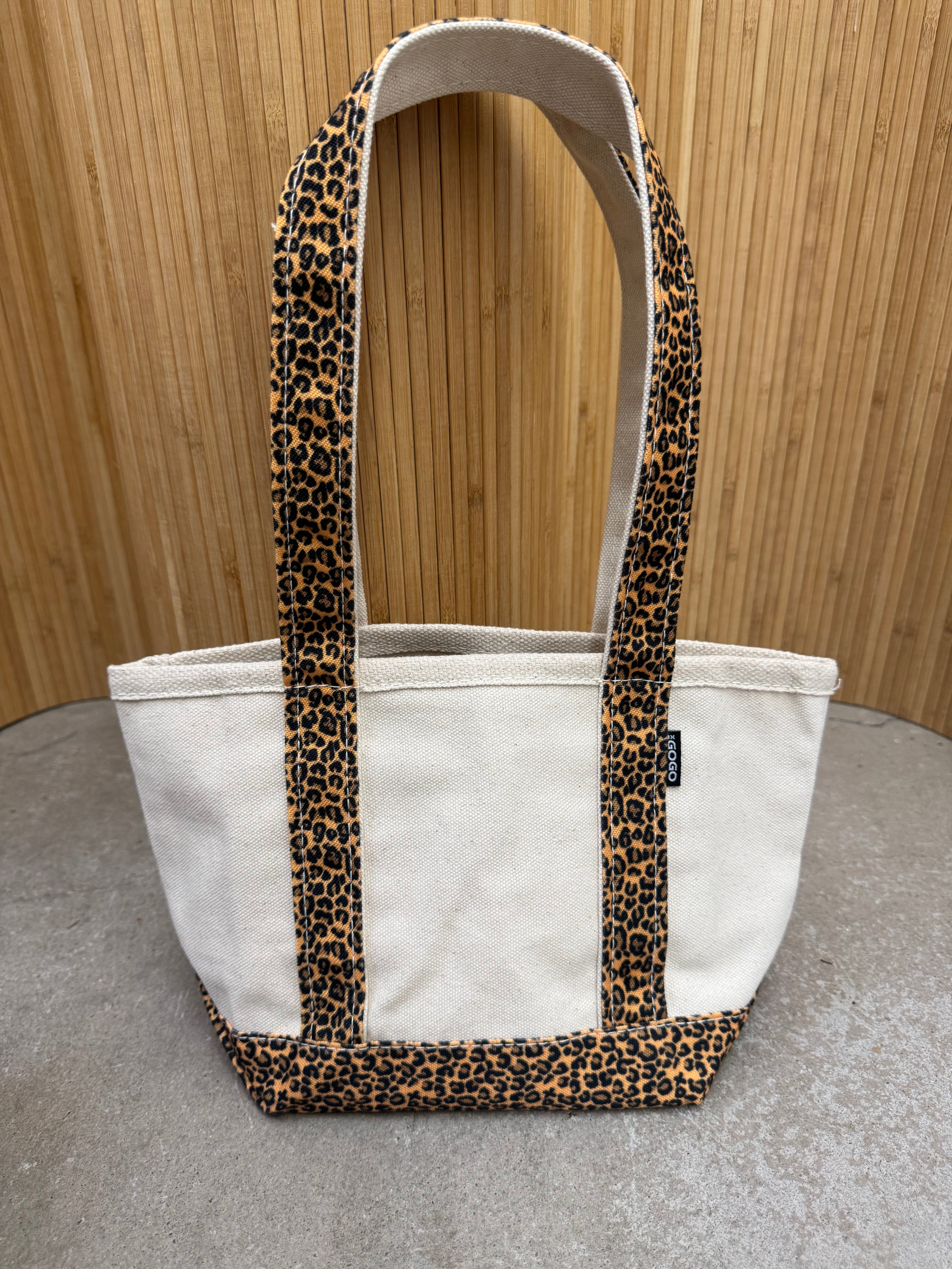 XO GOGO Canvas Mini Tote - Leopard (NEW)