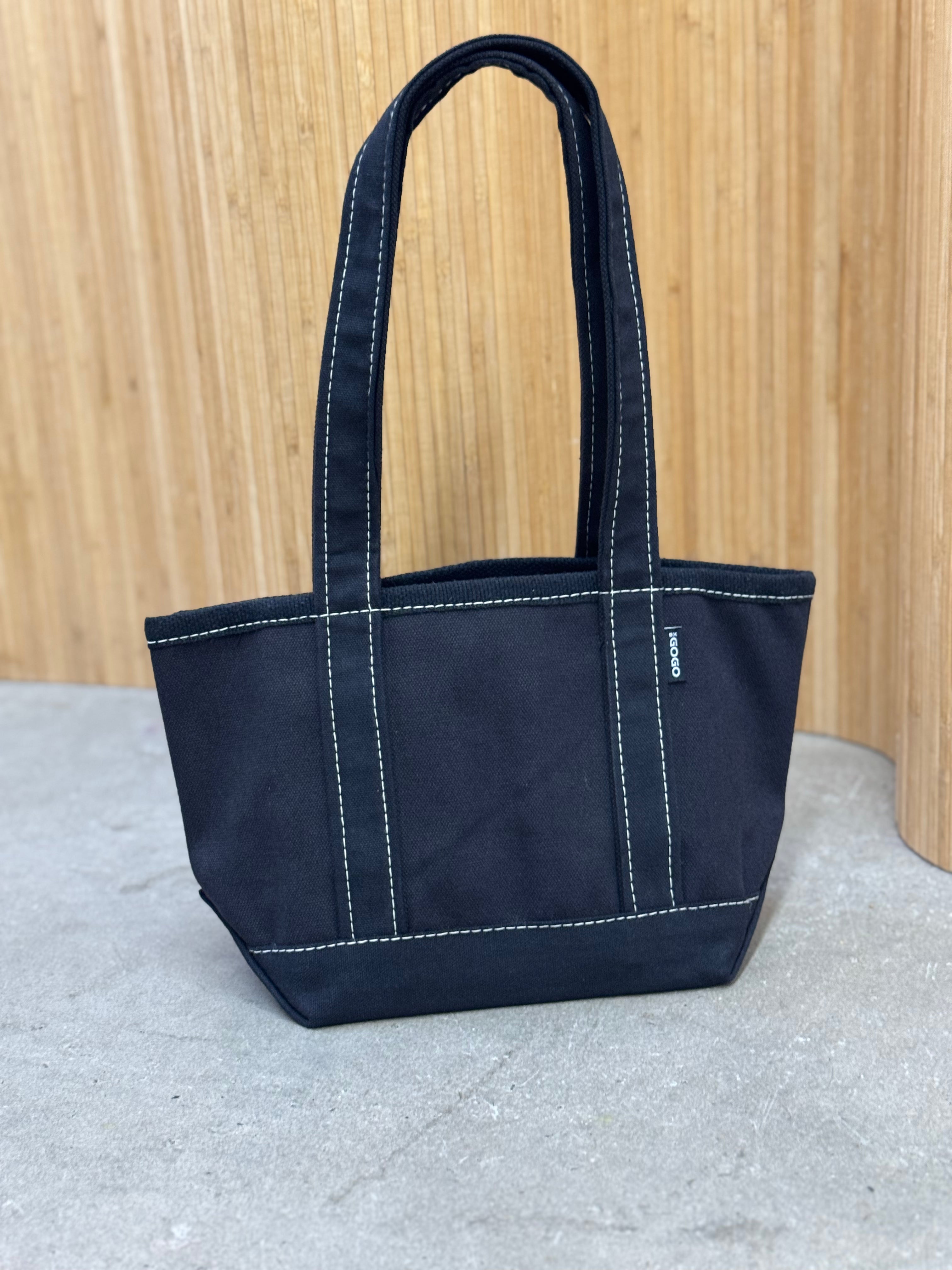 XO GOGO Canvas Mini Tote - Black (NEW)