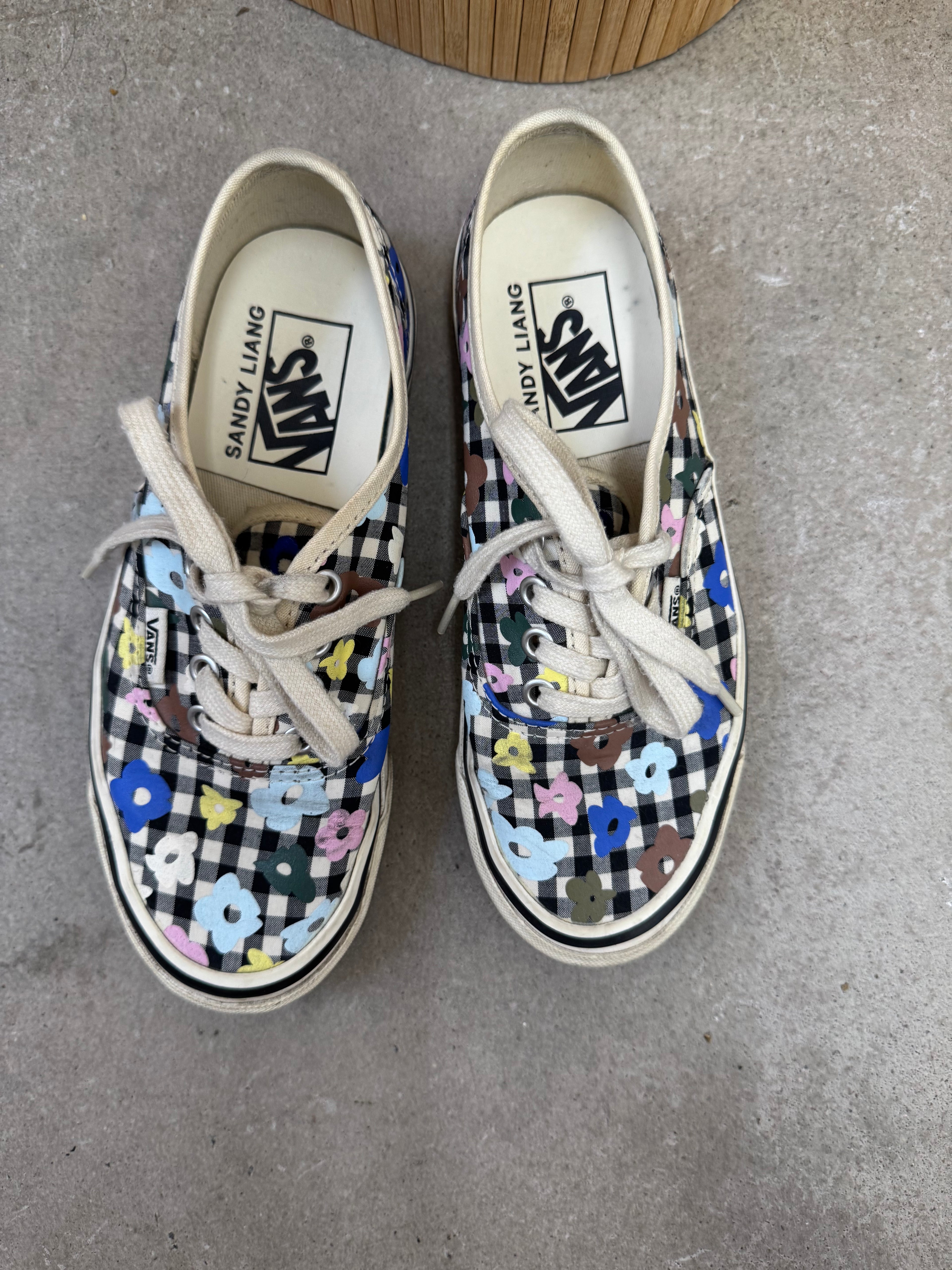Vans x Sandy Liang Authentic 44DX Floral Gingham