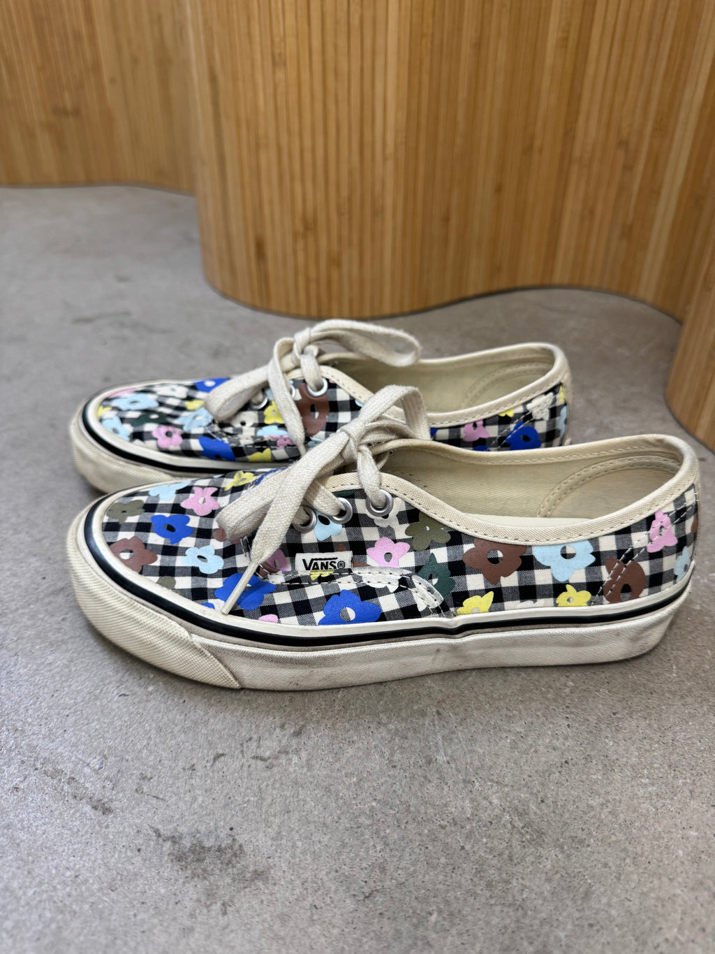Vans x Sandy Liang Authentic 44DX Floral Gingham