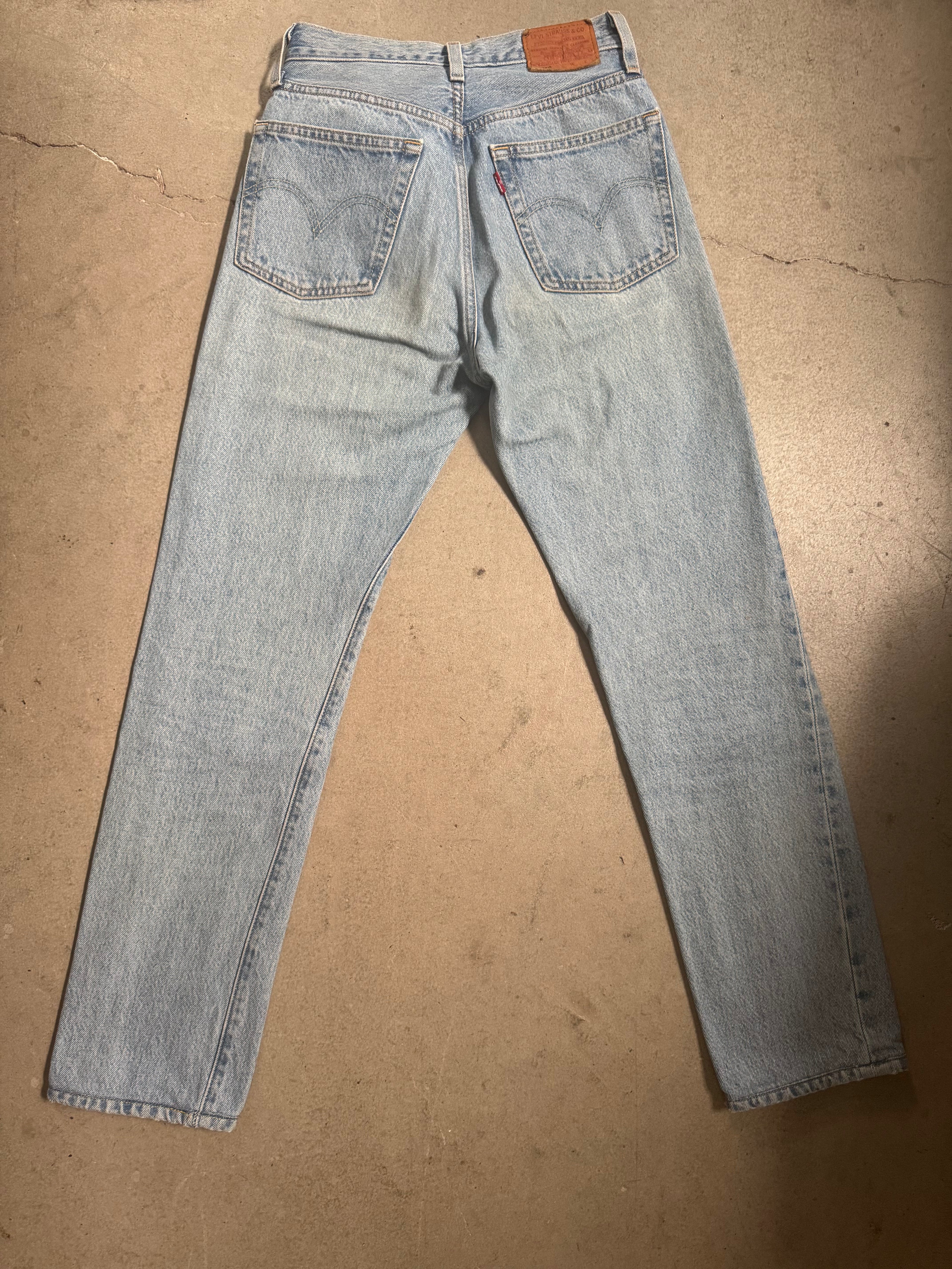 Levi's 501 Light Blue Jeans